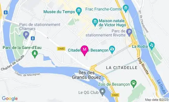Localisation Restaurant  Le Sauvage