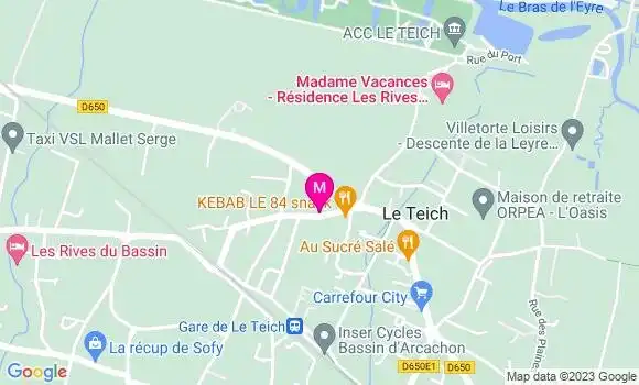 Localisation Restaurant  L