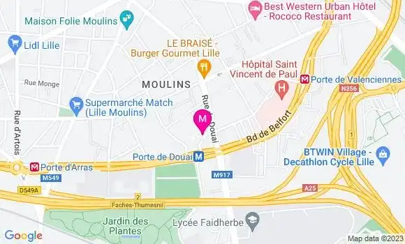 Localisation Restaurant  Food Street