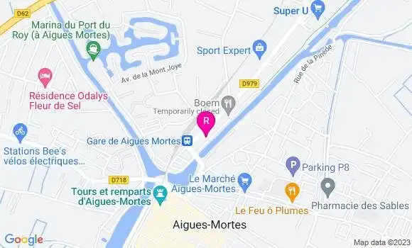 Localisation Le Bistrot des Pêcheurs
