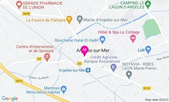 Localisation La Taverne de la Comté