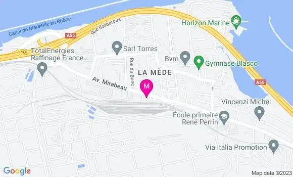 Localisation Restaurant Bar L