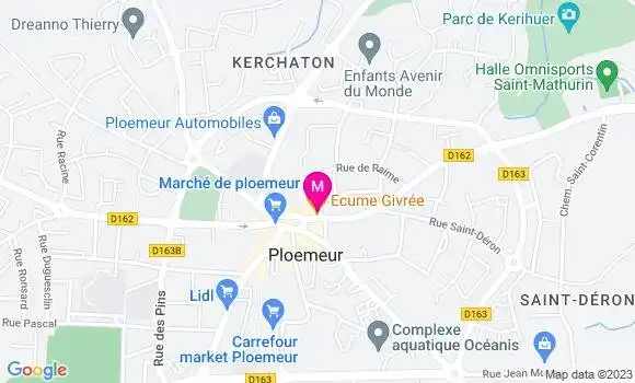 Localisation Restaurant  Ecume Givrée