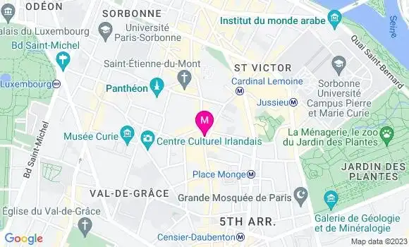Localisation Restaurant  Les Arts Café