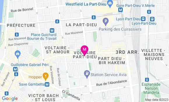 Localisation Restaurant  Le Benedickt