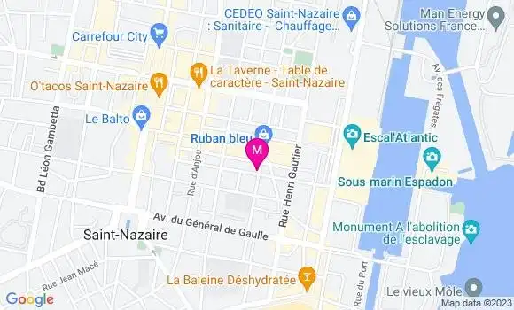Localisation Restaurant  Le Petit Rome