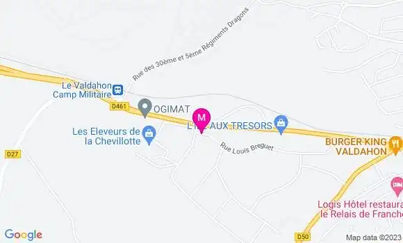 Localisation Restaurant  Le Breguet