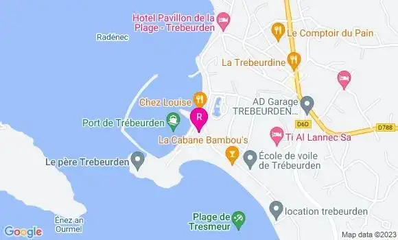 Localisation Restaurant  La Voile