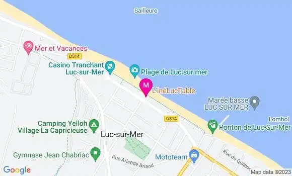 Localisation Restaurant  L