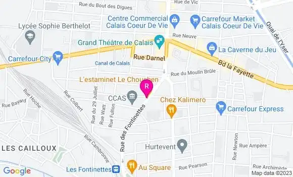 Localisation Restaurant  Le Chouchen
