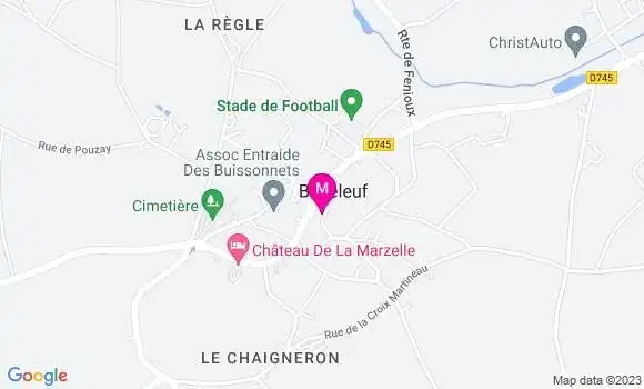Localisation Restaurant  Alex en Chêne