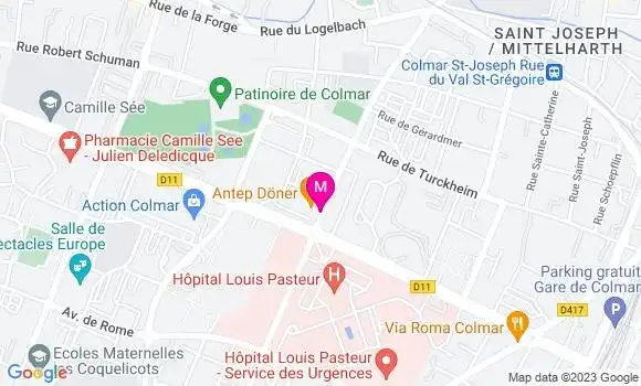Localisation Kebab Antep Döner