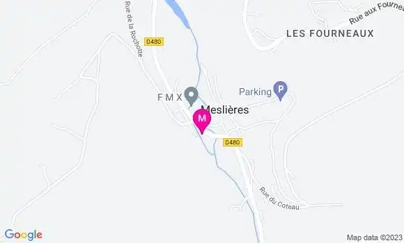 Localisation Restaurant  La Frat