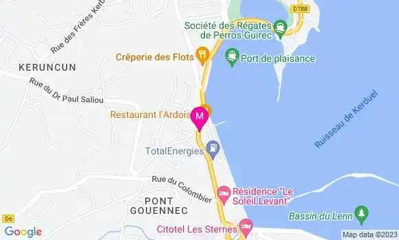 Localisation Restaurant Turc Le Bosphore