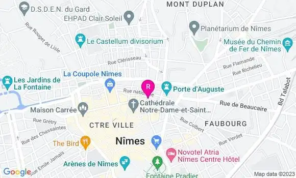 Localisation Restaurant  Gamel