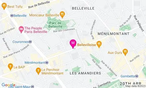 Localisation Restaurant  Becquetance