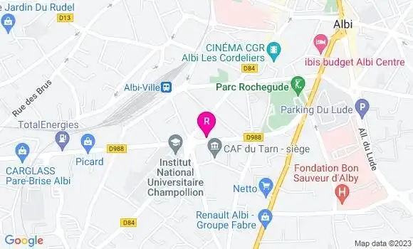 Localisation Restaurant  N