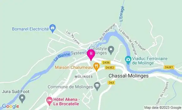 Localisation Restaurant  Le Ch