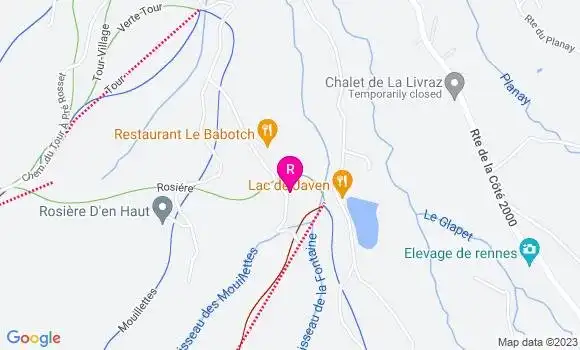 Localisation Restaurant  La Petite Fontaine
