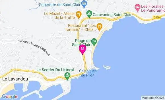 Localisation Restaurant Tapas Le Lavoir