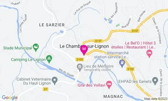 Localisation Crêperie La Mandarine