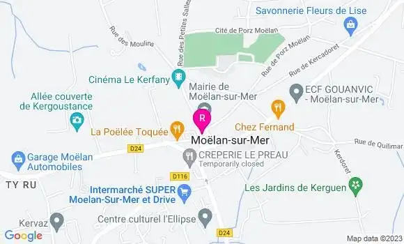 Localisation Restaurant  Les Frangins