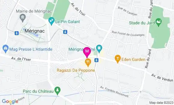 Localisation Restaurant  L