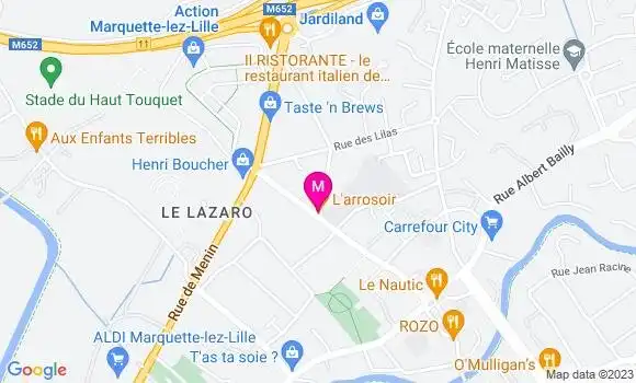 Localisation Restaurant  L