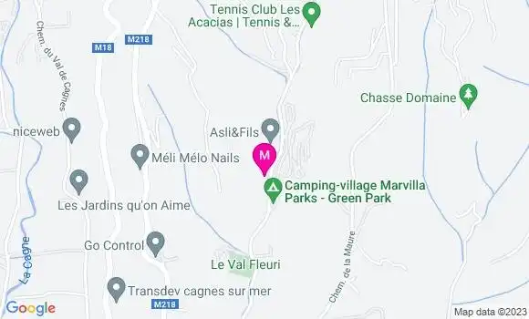 Localisation Restaurant  Parks Green Park