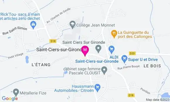 Localisation Restaurant  Le Millésime