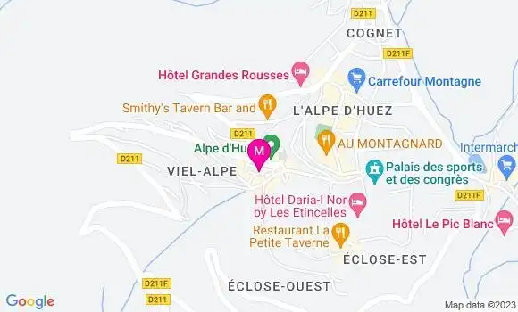 Localisation Restaurant  Le Génépi