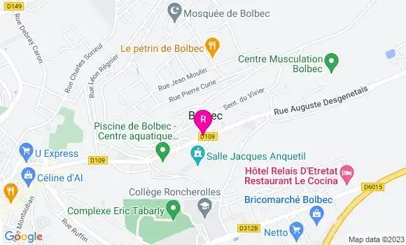 Localisation Restaurant  Croque Gourmand