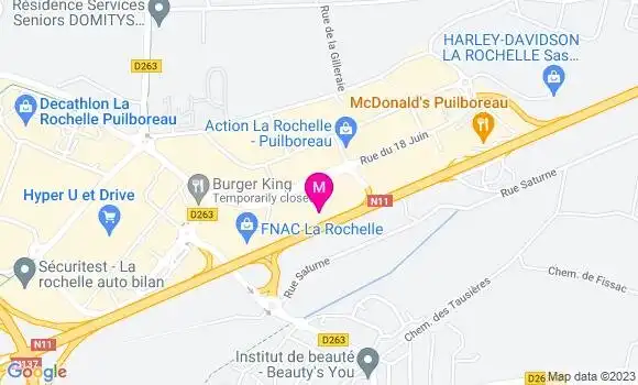 Localisation Restaurant  Wok 86