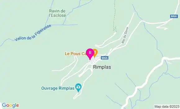Localisation Restaurant  L