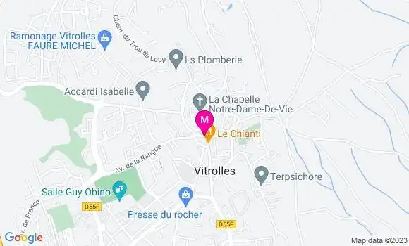 Localisation Restaurant  L