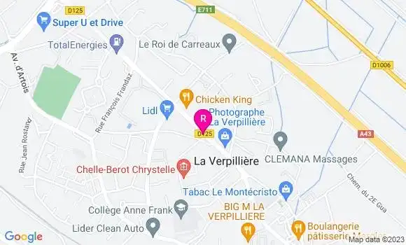 Localisation Restaurant  Satis