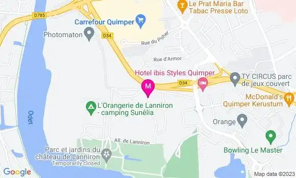 Localisation Restaurant  L