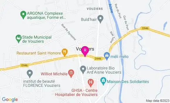 Localisation Restaurant  Diamant Blanc