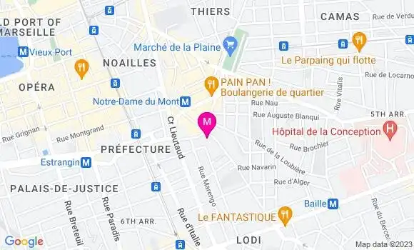 Localisation Restaurant  La Ciergerie