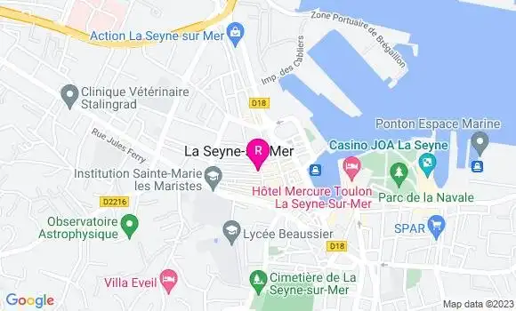 Localisation Restaurant  Oh Mon Bidou