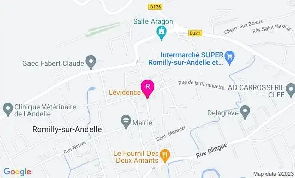 Localisation Restaurant  L