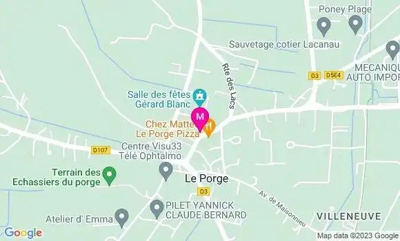 Localisation Restaurant  Chez Fanny