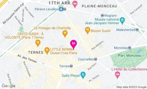 Localisation Restaurant  Le Poncelet