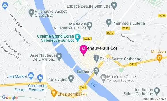 Localisation Restaurant  Le Resto d