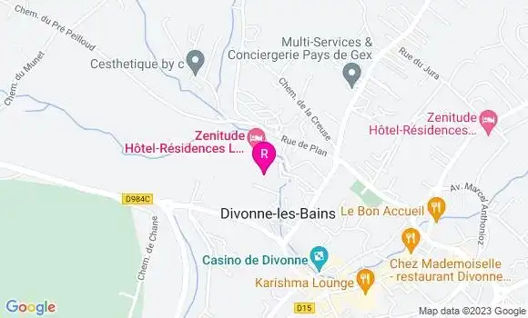 Localisation Restaurant  L