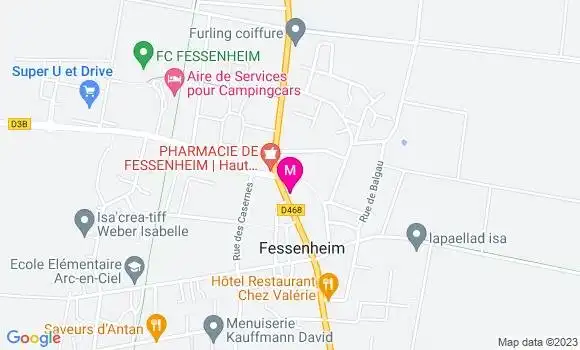 Localisation Restaurant  Au Bon Frère