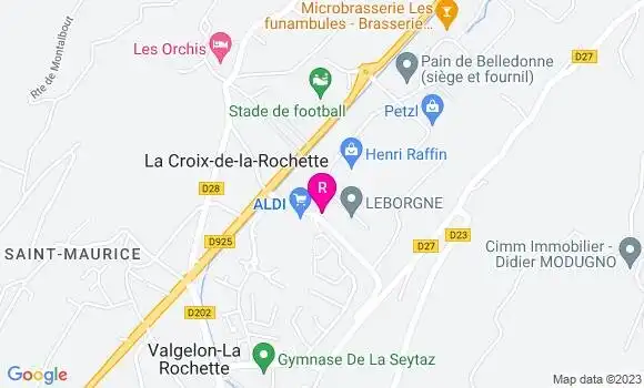 Localisation Restaurant  Au Chalet