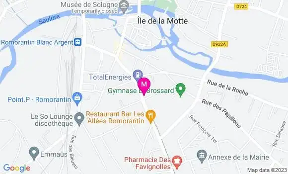 Localisation Restaurant  L