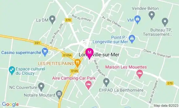 Localisation Restaurant  Le Blue Bay