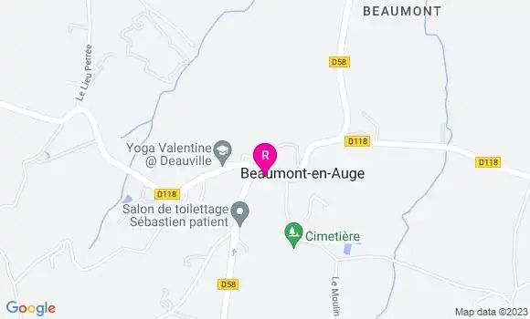 Localisation Restaurant  Le P
